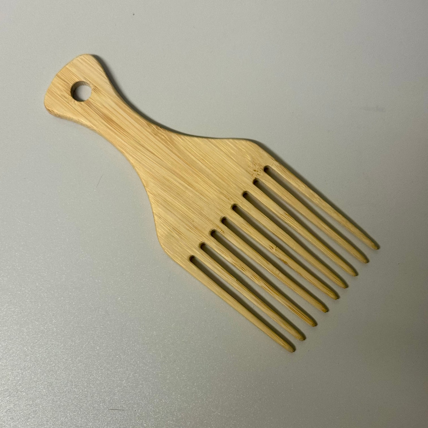 BAMBOO AFRO PICK COMB