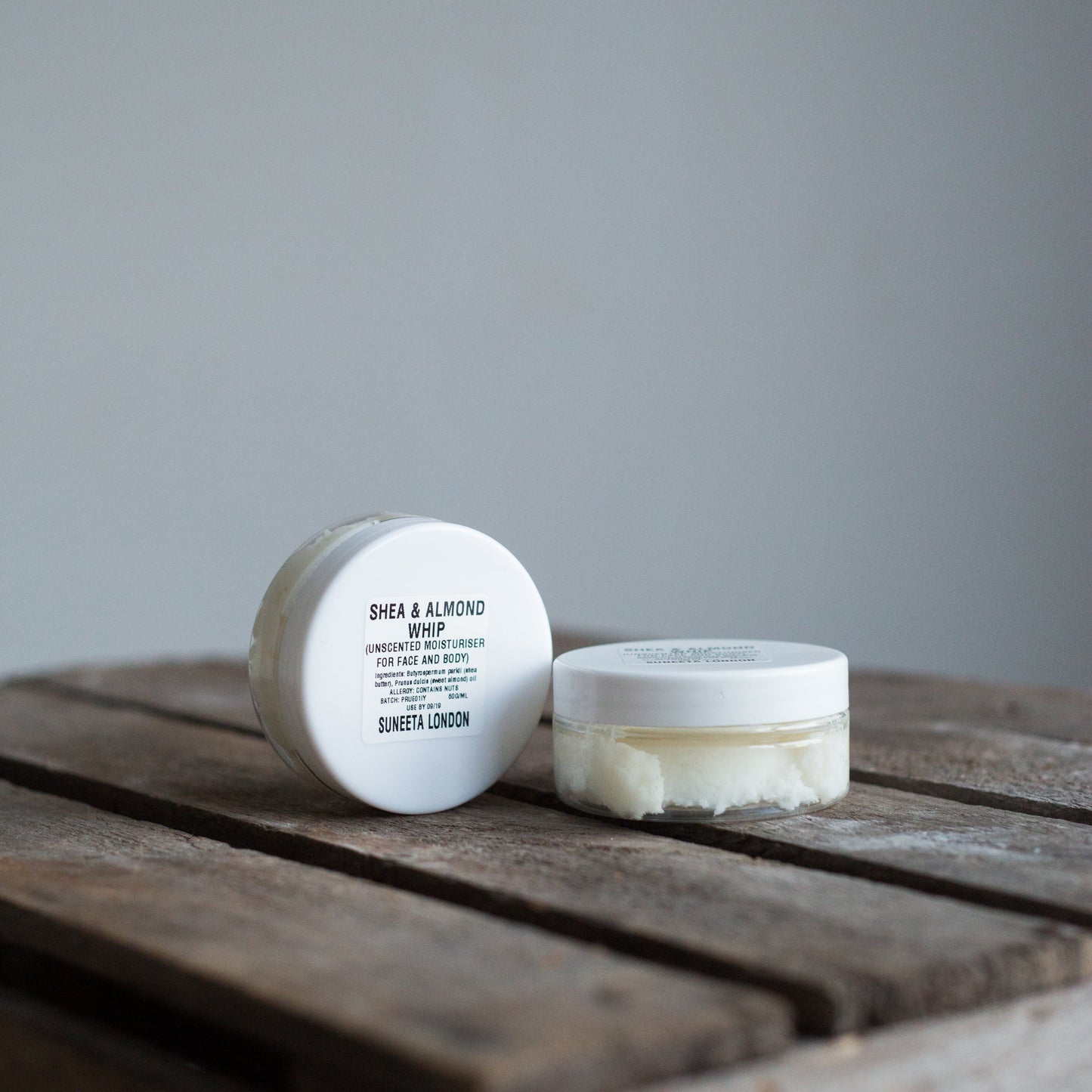 shea almond whip sensitive skin moisturiser suneeta cosmetics organic shea almond oil