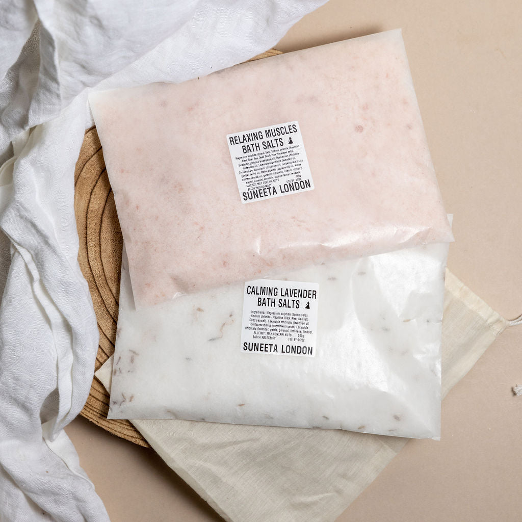 sustainable gifts, eco friendly birthday present, organic bath salts, gift idea, relaxing