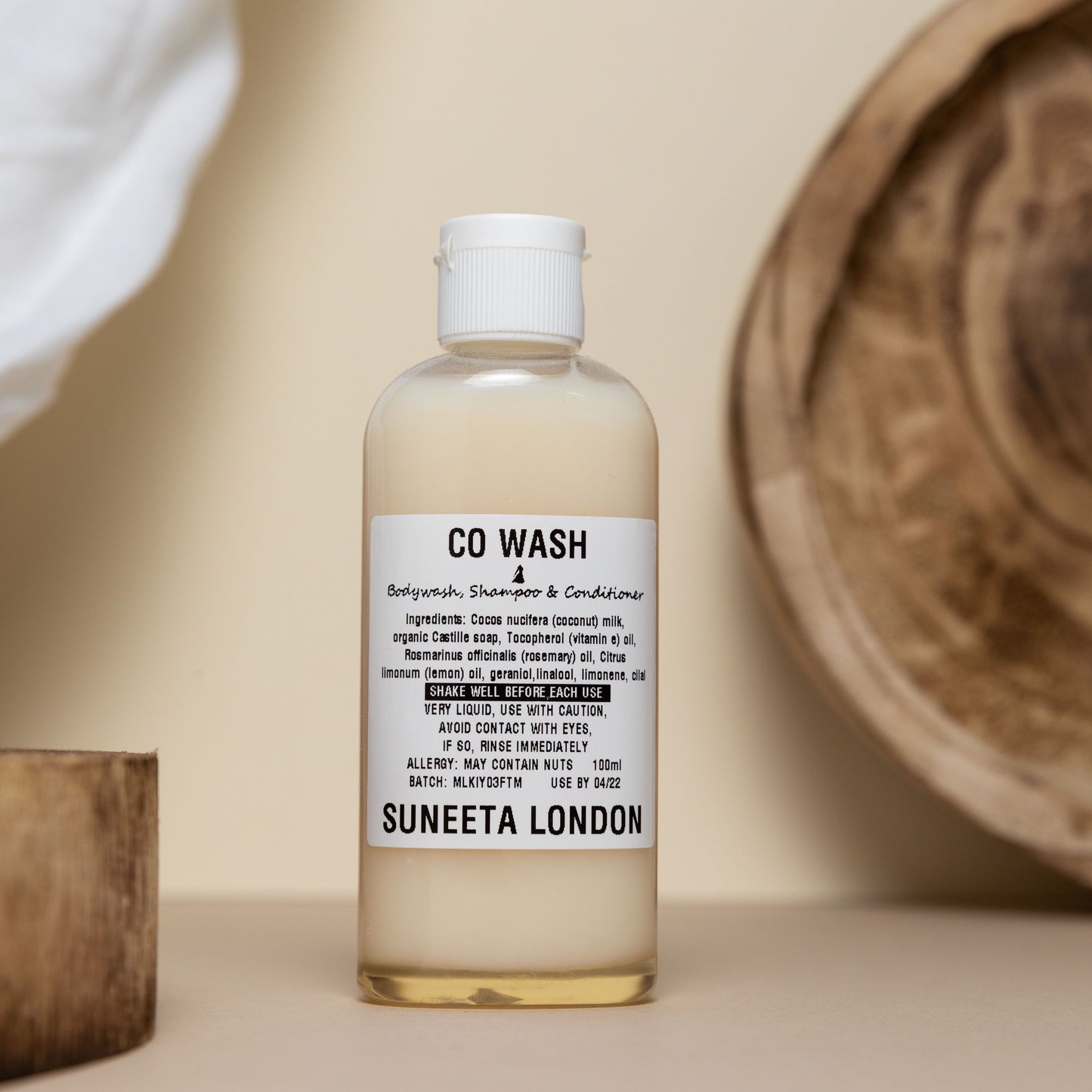 cowash 100ml, natural cowash, suneetalondon, suneeta, suneeta cowash