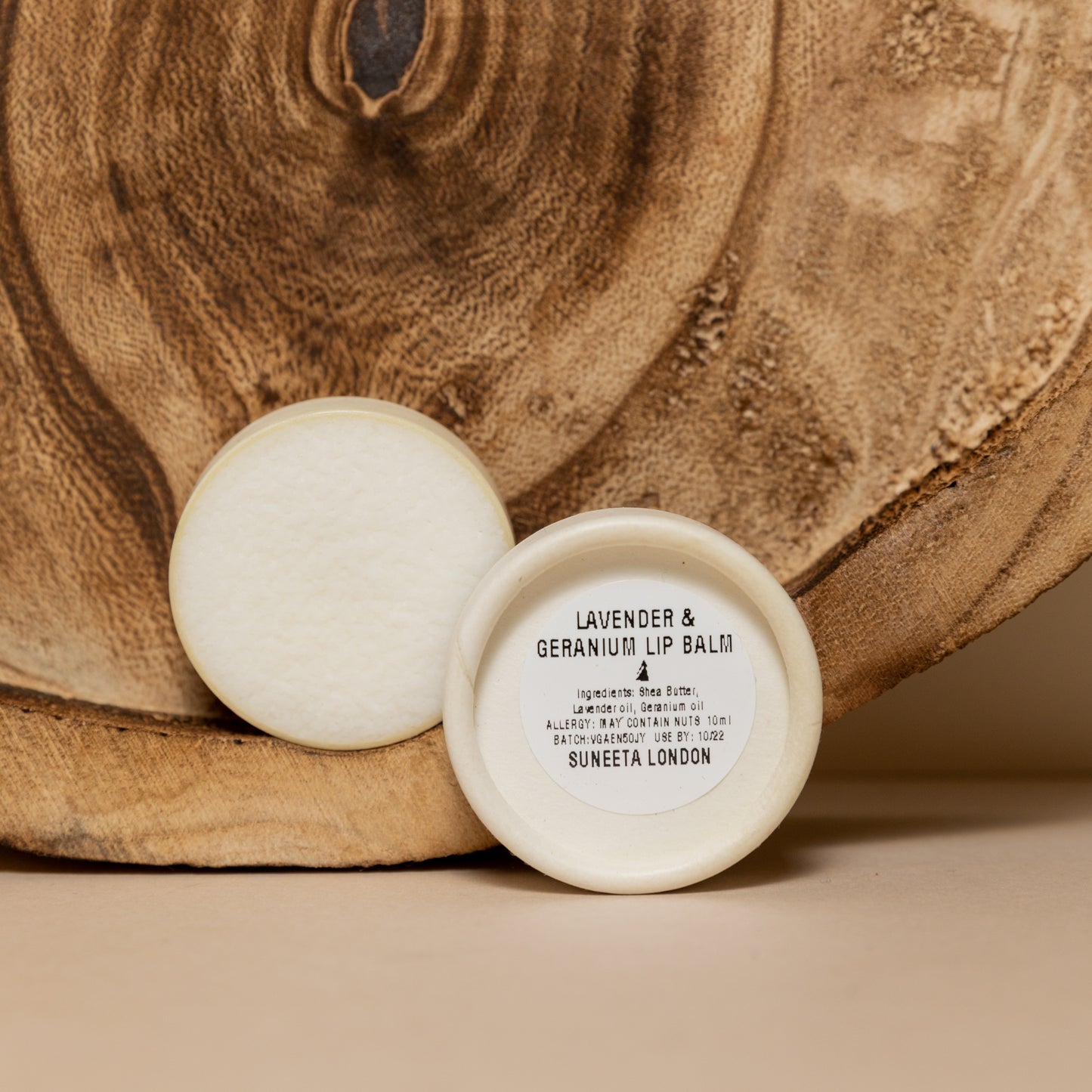 Lavender and Geranium Lip Balm