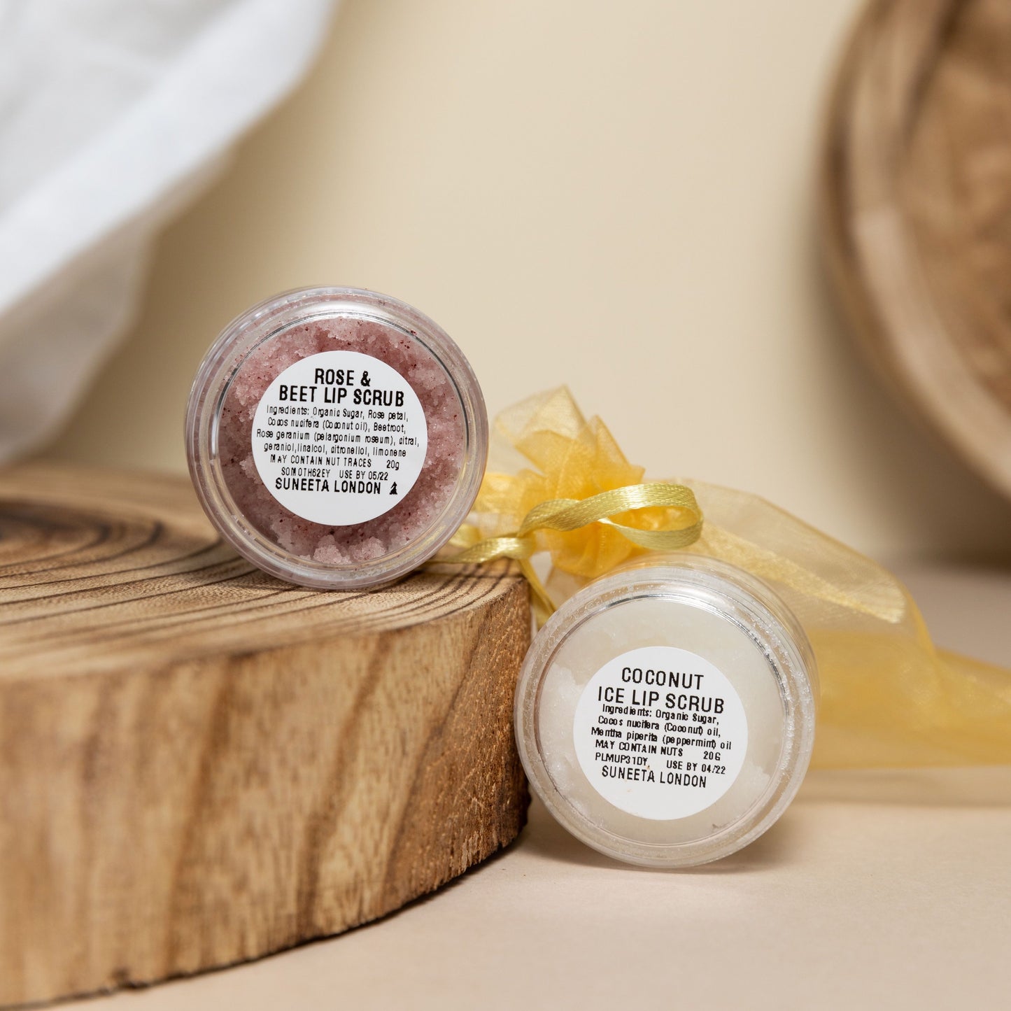 lip scrub duo, Suneeta London, suneeta lip scrub, lip scrub
