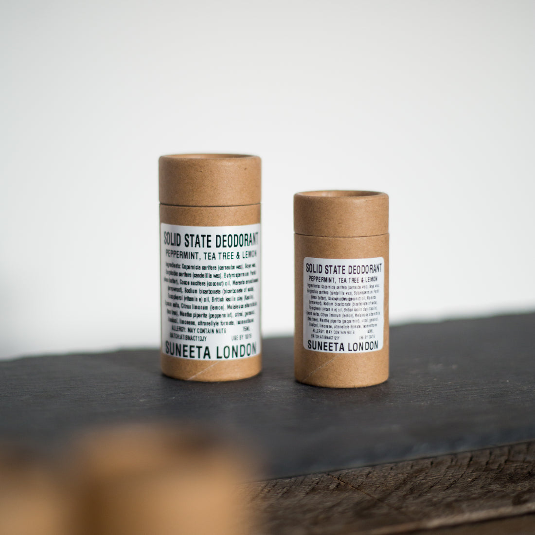 natural deodorant, suneeta London, cosmetics zero waste skincare natural vegan