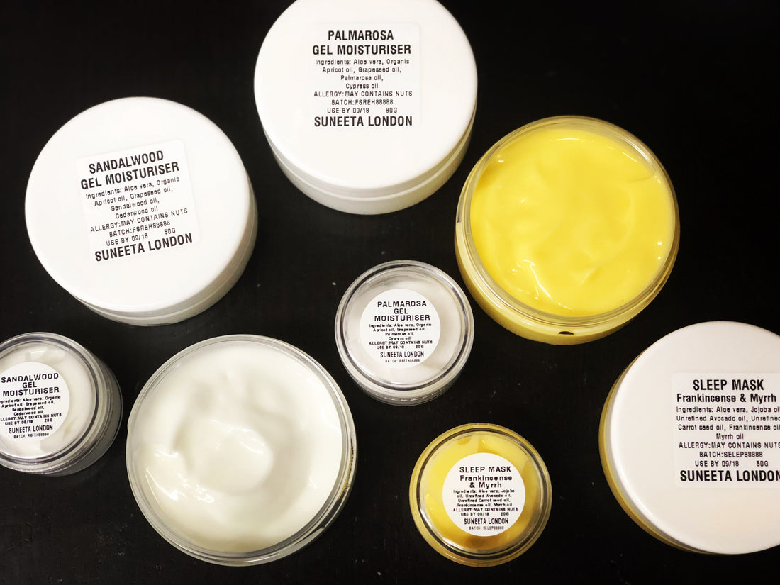 suneeta London, cosmetics zero waste skincare natural vegan