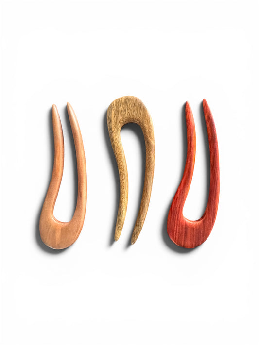 Wooden Hair Pin