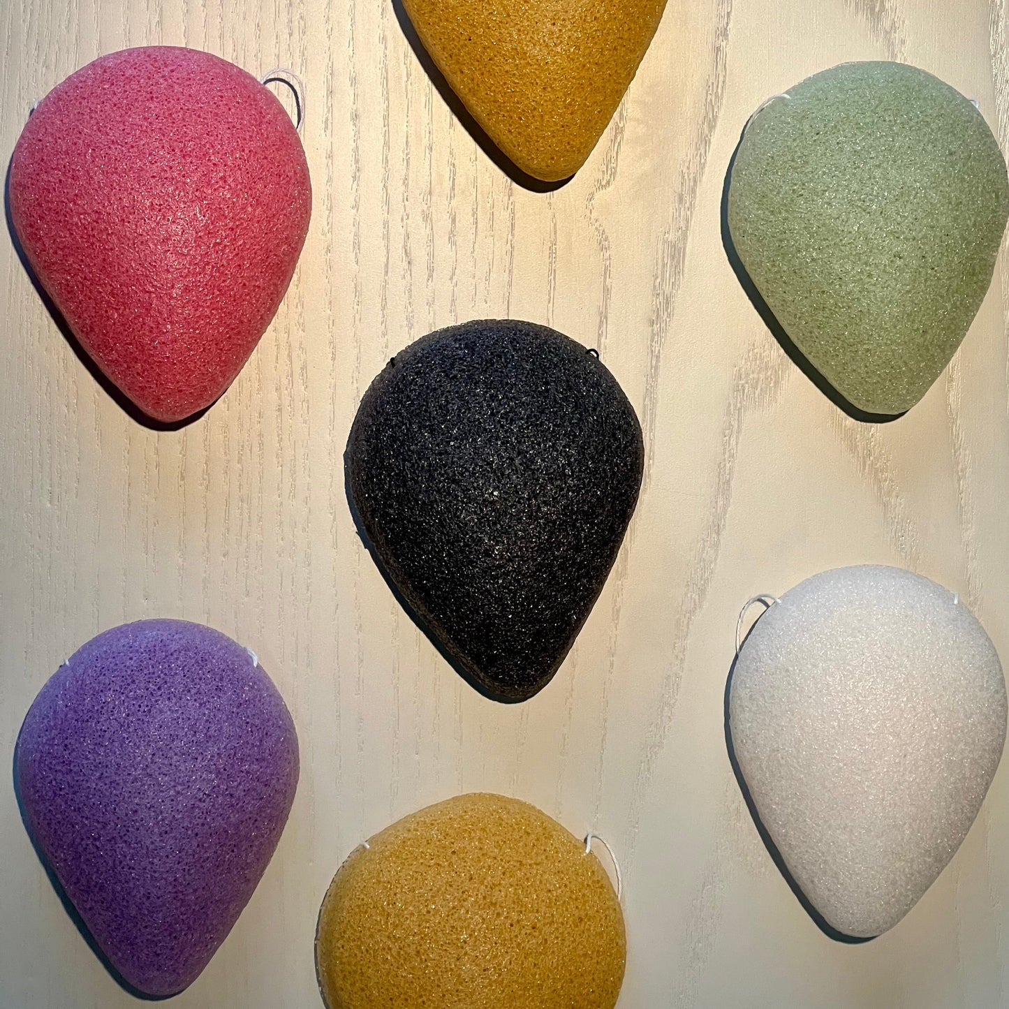 Konjac Sponge ~ Antibacterial ~ Infused with Charcoal