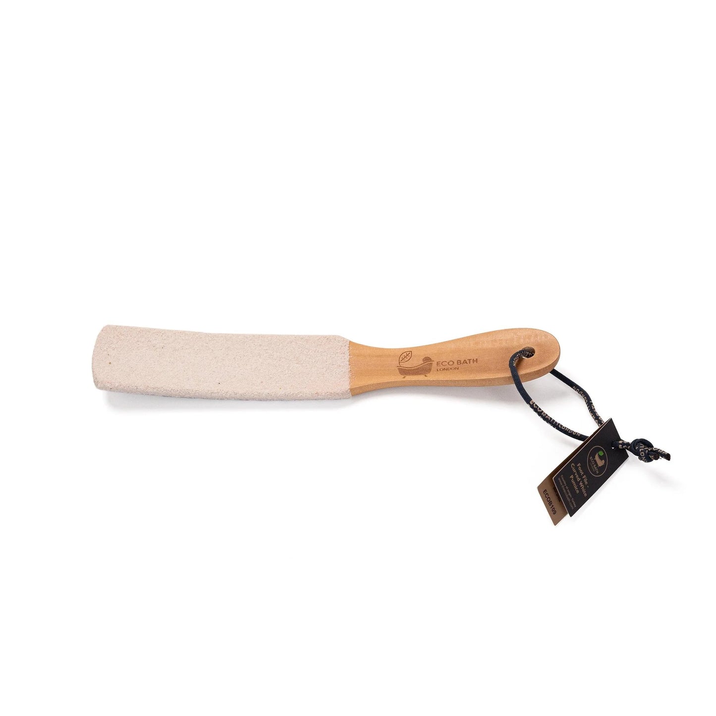 Natural Curved Pumice Foot File ~ White