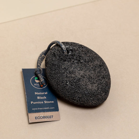 natural black pumice stone, soft volcanic stone great to exfoliate skin especially hard or dead skin