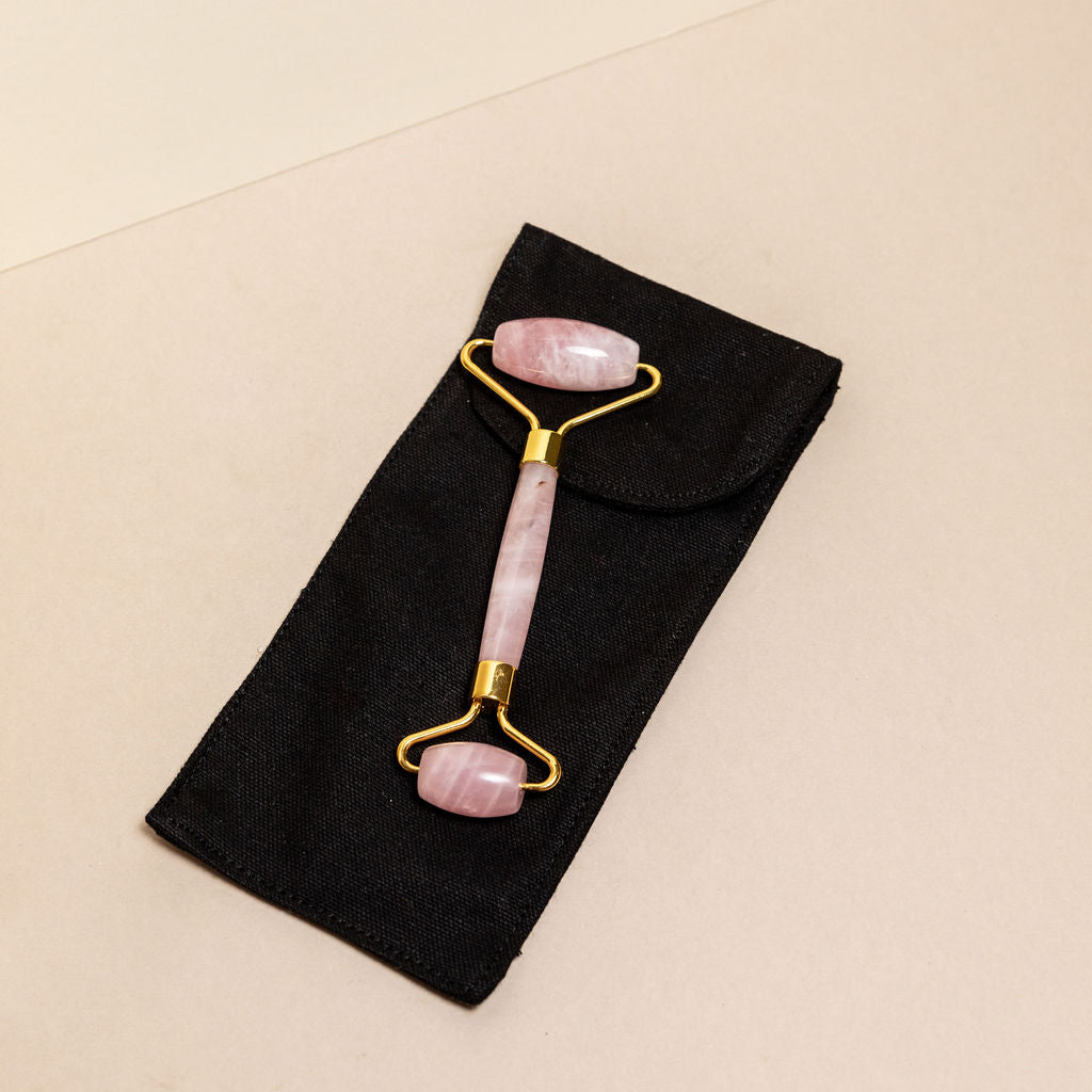 Rose Quartz Facial Roller