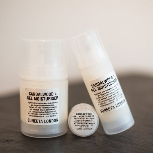 Gel Moisturiser with Sandalwood and Cedarwood *SALE*