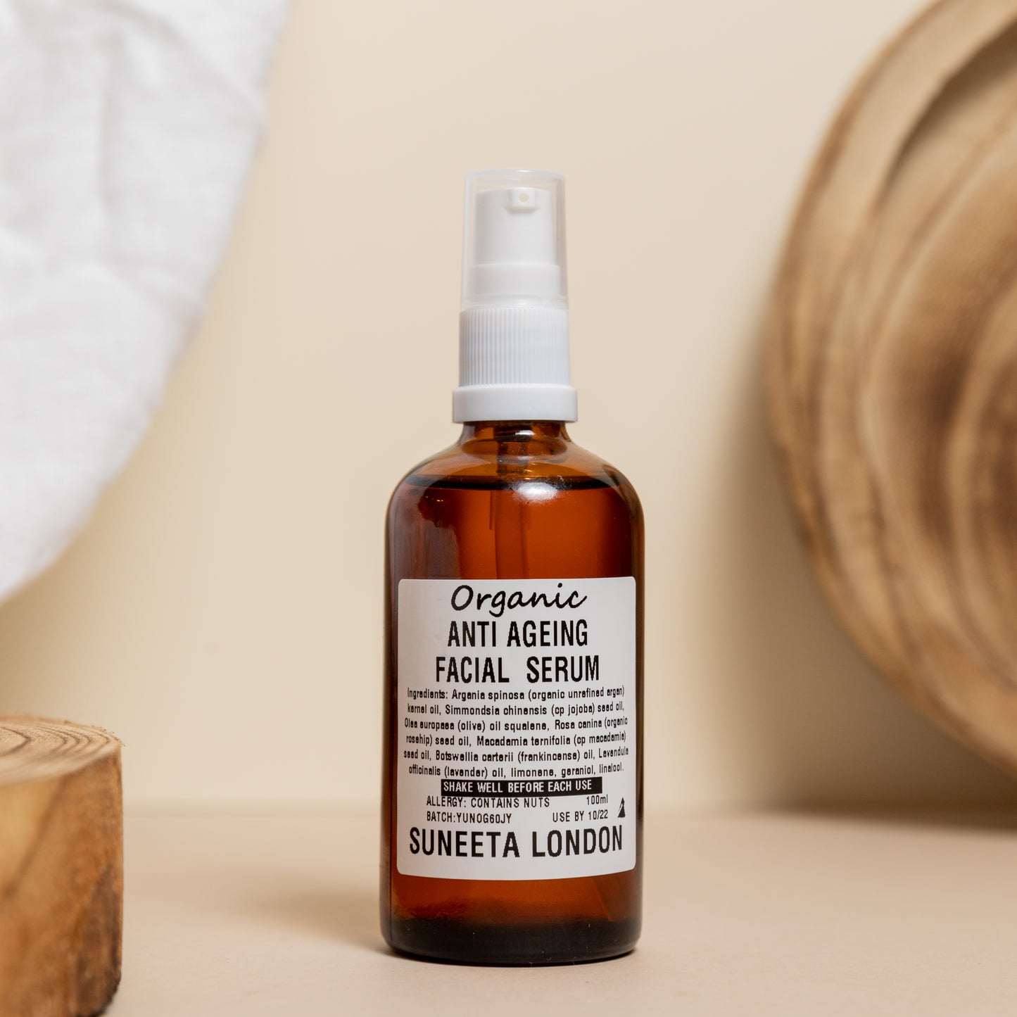 Organic Anti - Ageing Facial Serum