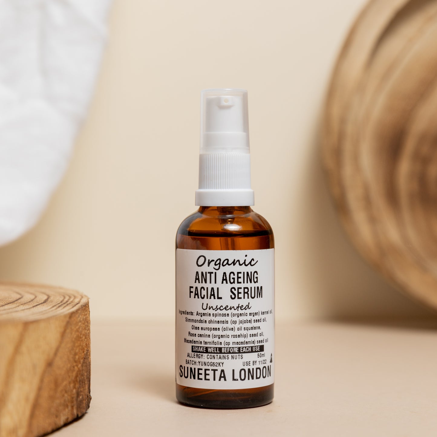 Organic Anti - Ageing Facial Serum - Unscented