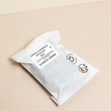 Organic Charcoal & Peppermint Detoxifying Soap