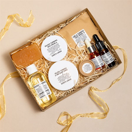 golden turmeric ultimate selection box, turmeric gift box, xmas gift