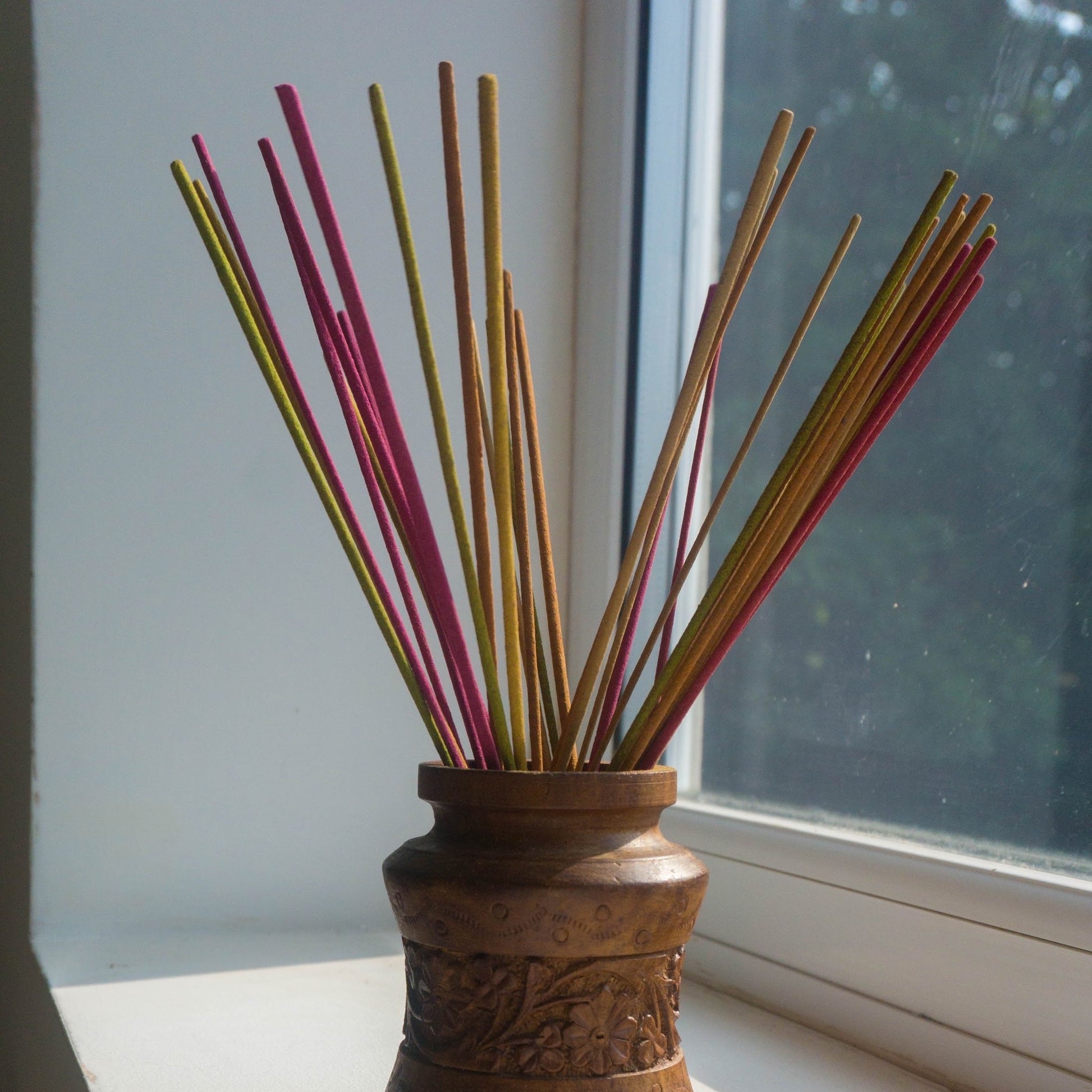 Incense sticks natural solid air freshener Osmanthus rose jasmine
