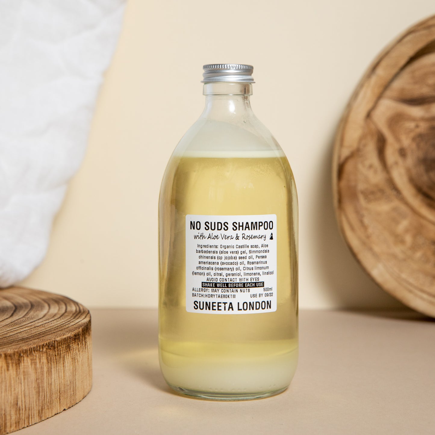 No-Suds Aloe Vera & Rosemary Shampoo