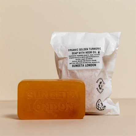 Organic Golden Turmeric Soap with Neem Oil